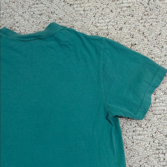Comfort Colors Classic Green Unisex Heavyweight Short Sleeve Basic T-Shirt - Picture 7 of 8